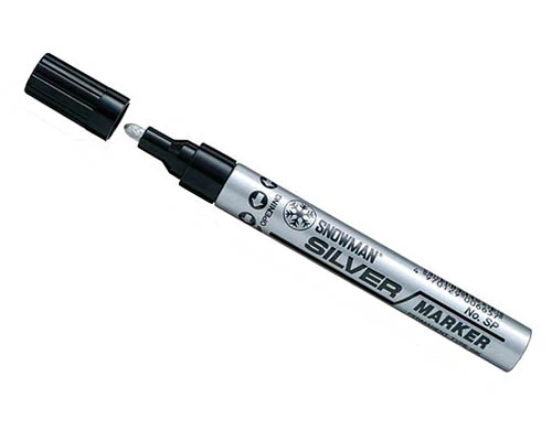 Snowman Paint Marker Round Tip 1pc - Image 4