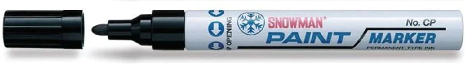 Snowman Paint Marker Round Tip 1pc - Image 5