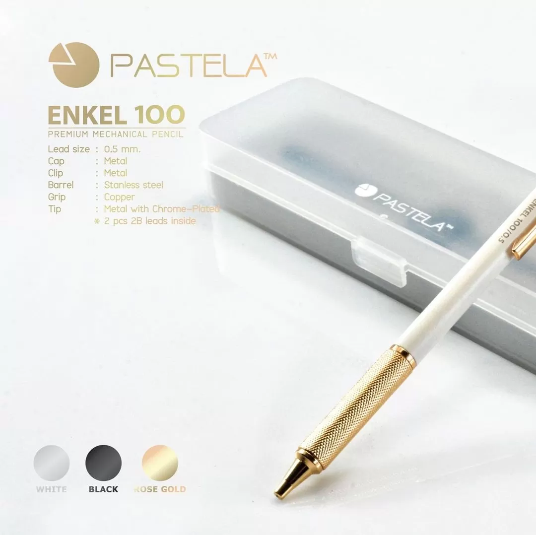 ST Pastela Mechanical Pencil Steel Body – 0.5mm - Image 3