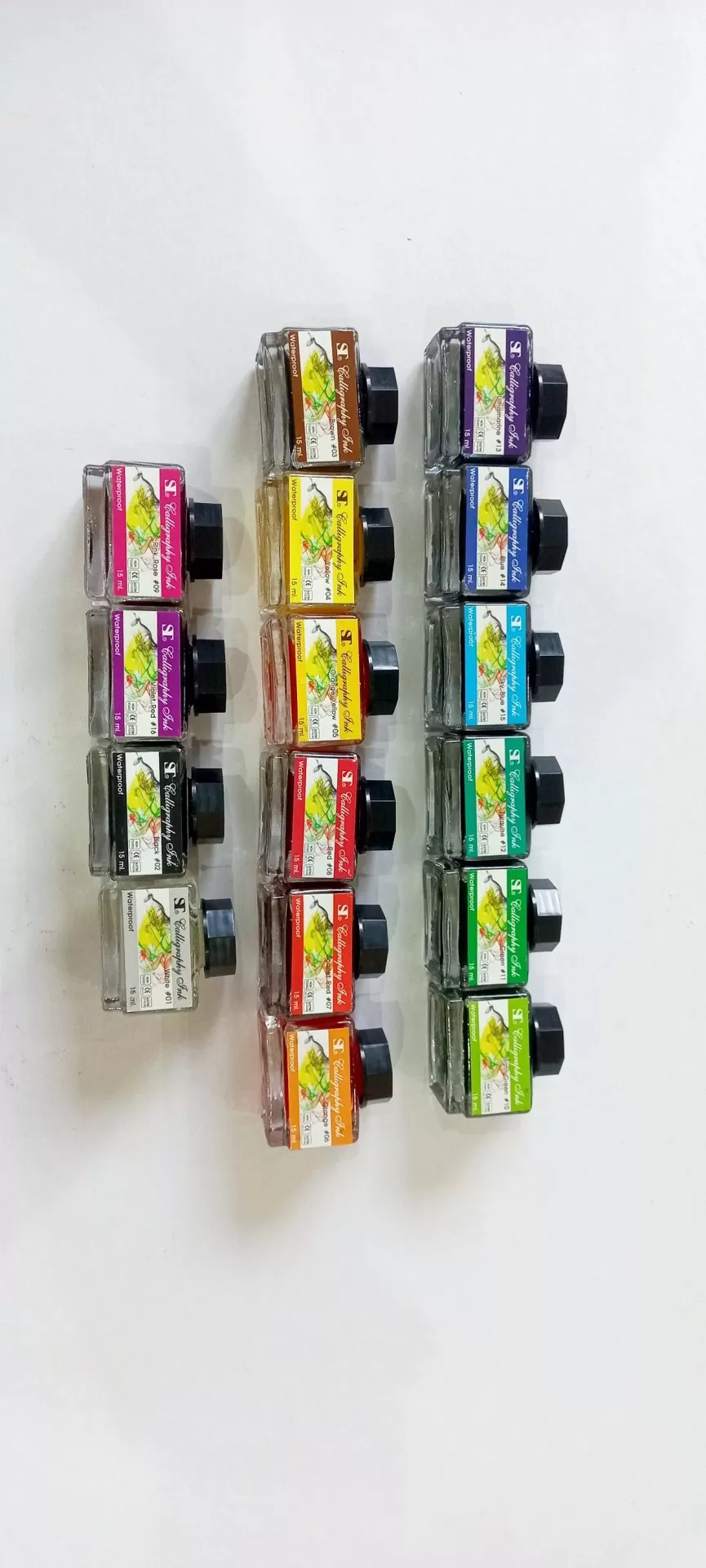 ST Waterproof Calligraphy Inks In 16 Colors  15ml - Image 3