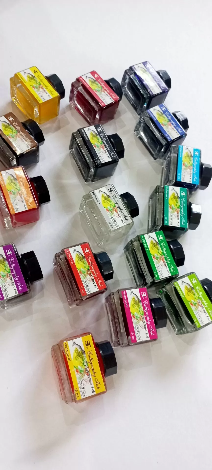 ST Waterproof Calligraphy Inks In 16 Colors  15ml - Image 4