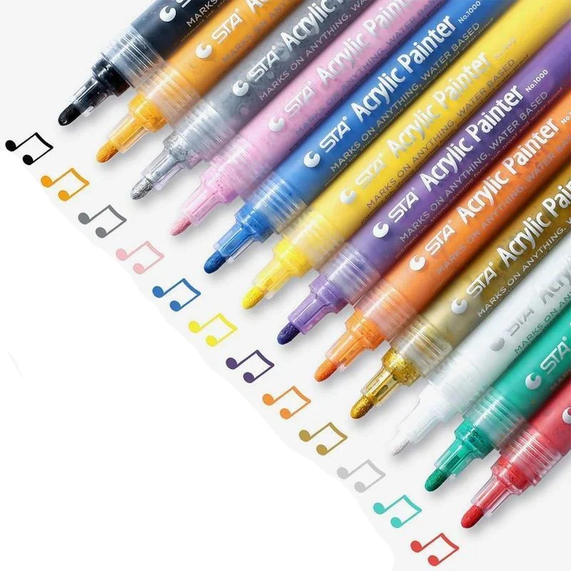 STA Acrylic Paint Markers - Image 2