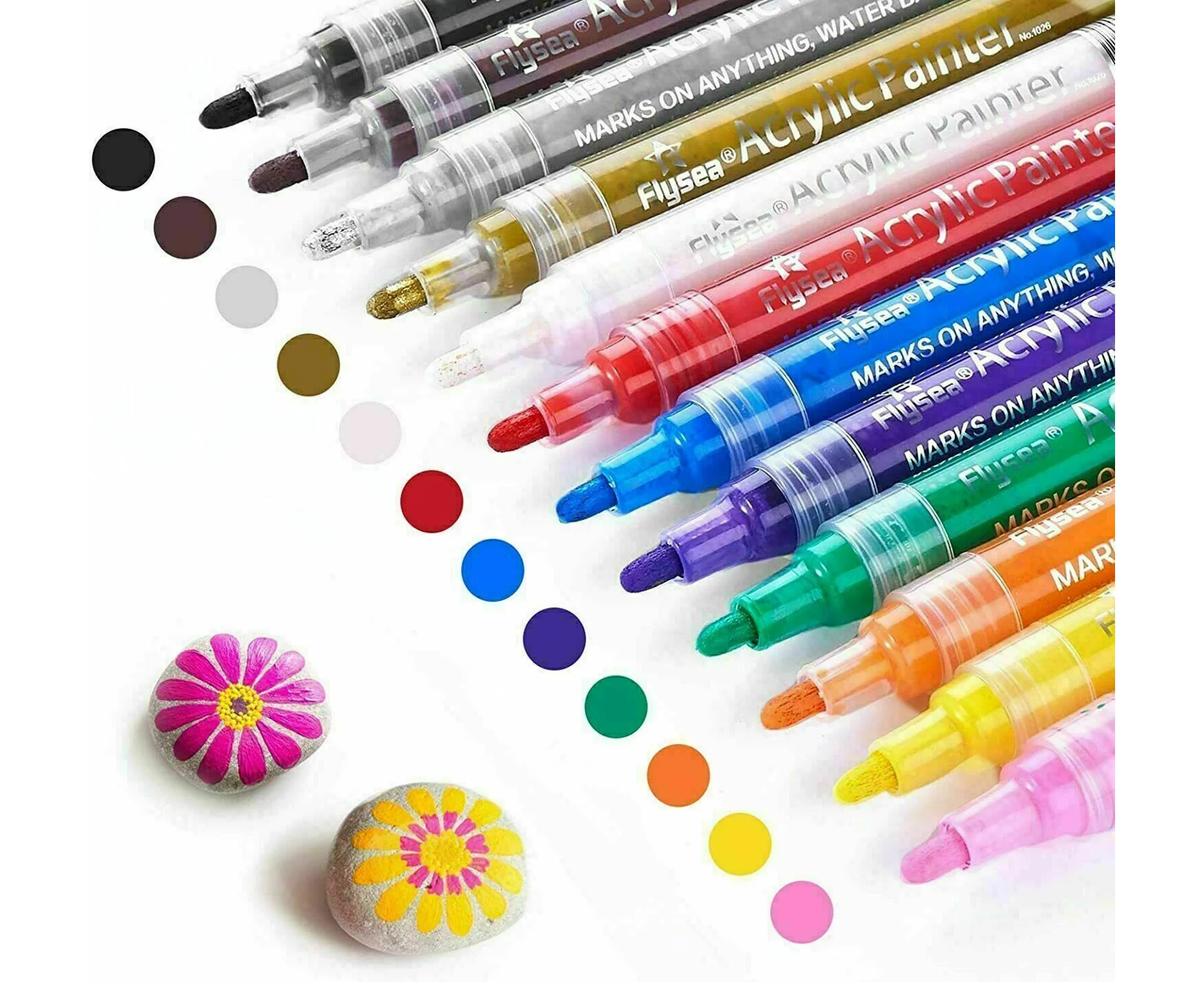STA Acrylic Paint Markers - Image 3