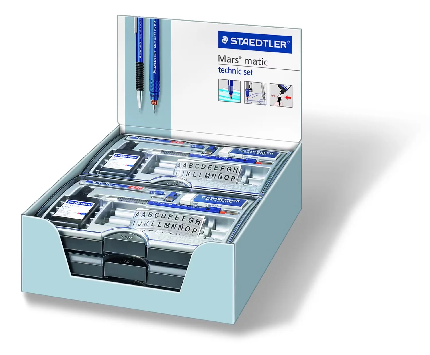 Staedtler 750 Mars Matic Technical Pens (750) (This item is in stock. If you’d like to order, please contact us on WhatsApp. Orders are placed there, and payment must be made in advance.) - Image 2