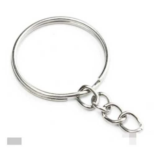 Stainless Steel Key Rings Golden and Silver 1pc - Image 3