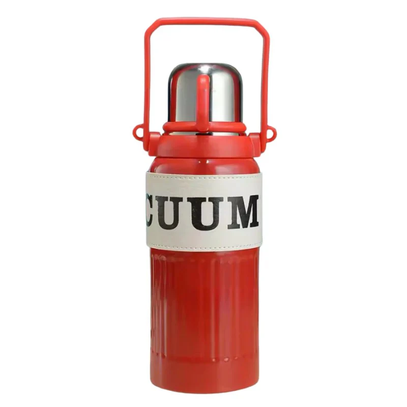 Stainless Steel Portable Handheld Water Bottle 1000ml - Image 3