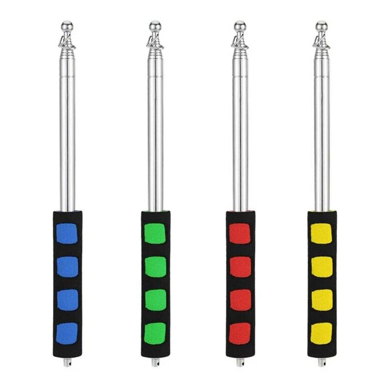 Stainless Steel Retractable Teacher's Pointer - Image 2