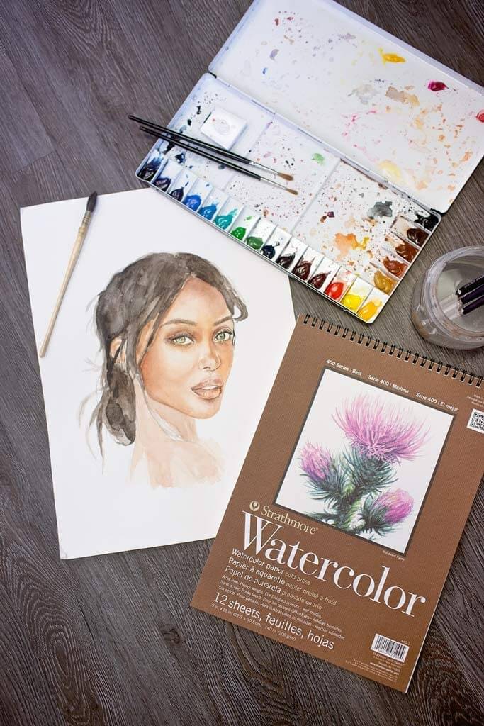 Strathmore Series 400 Watercolor Pad 300 gsm - Image 6