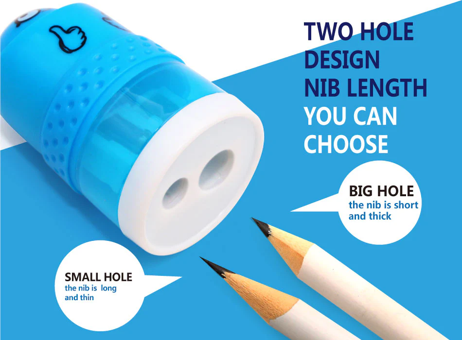 Thumbs Up Sharpener & Eraser 2 in 1 for Kids - Image 2