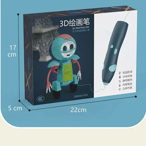USB Rechargeable 3D Drawing Pen For Kids - Image 5