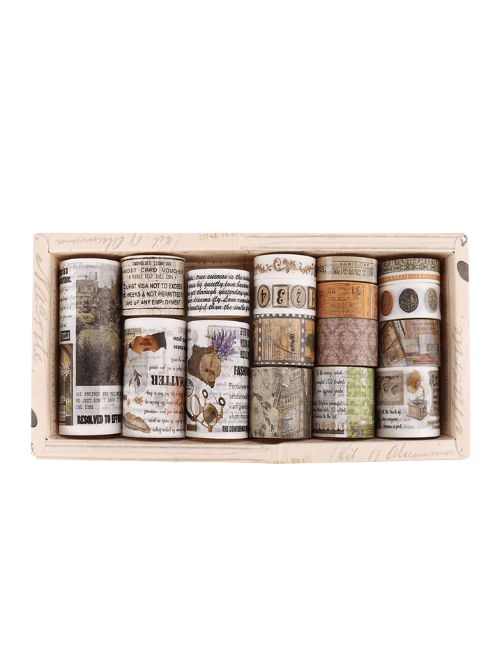 Washi Tape Set 18pcs  - Multicolour - Songdao - Image 2