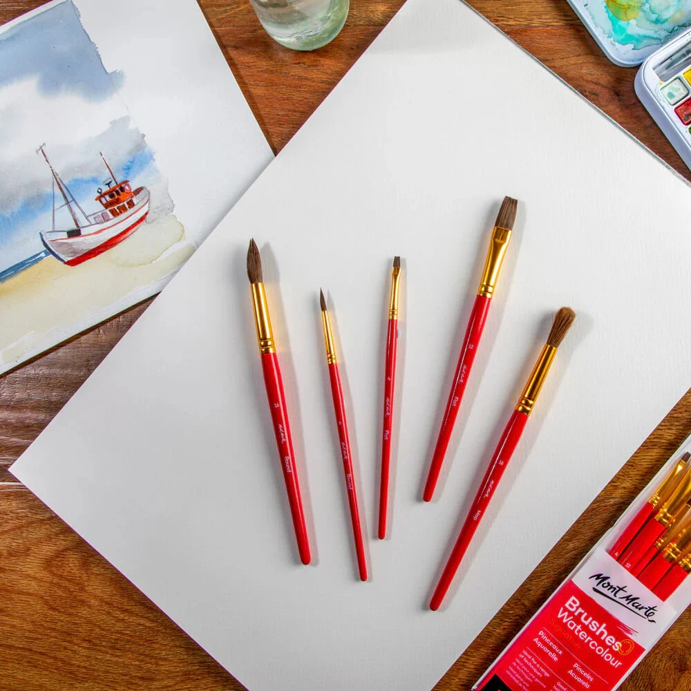 Watercolour Brushes Signature 5pc - Image 4