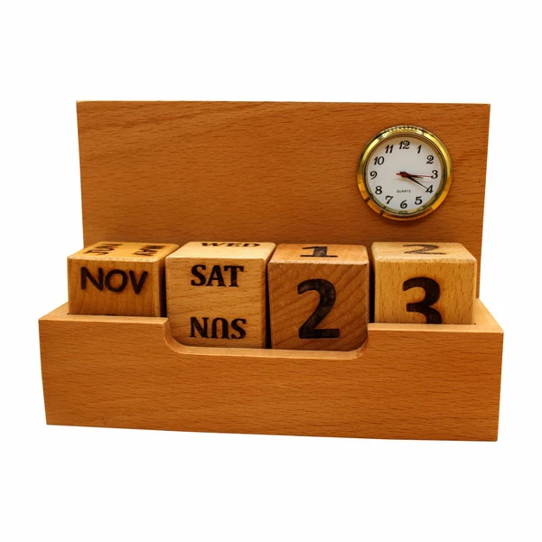 Wooden Pen Stand With Lc Calendar - Image 3