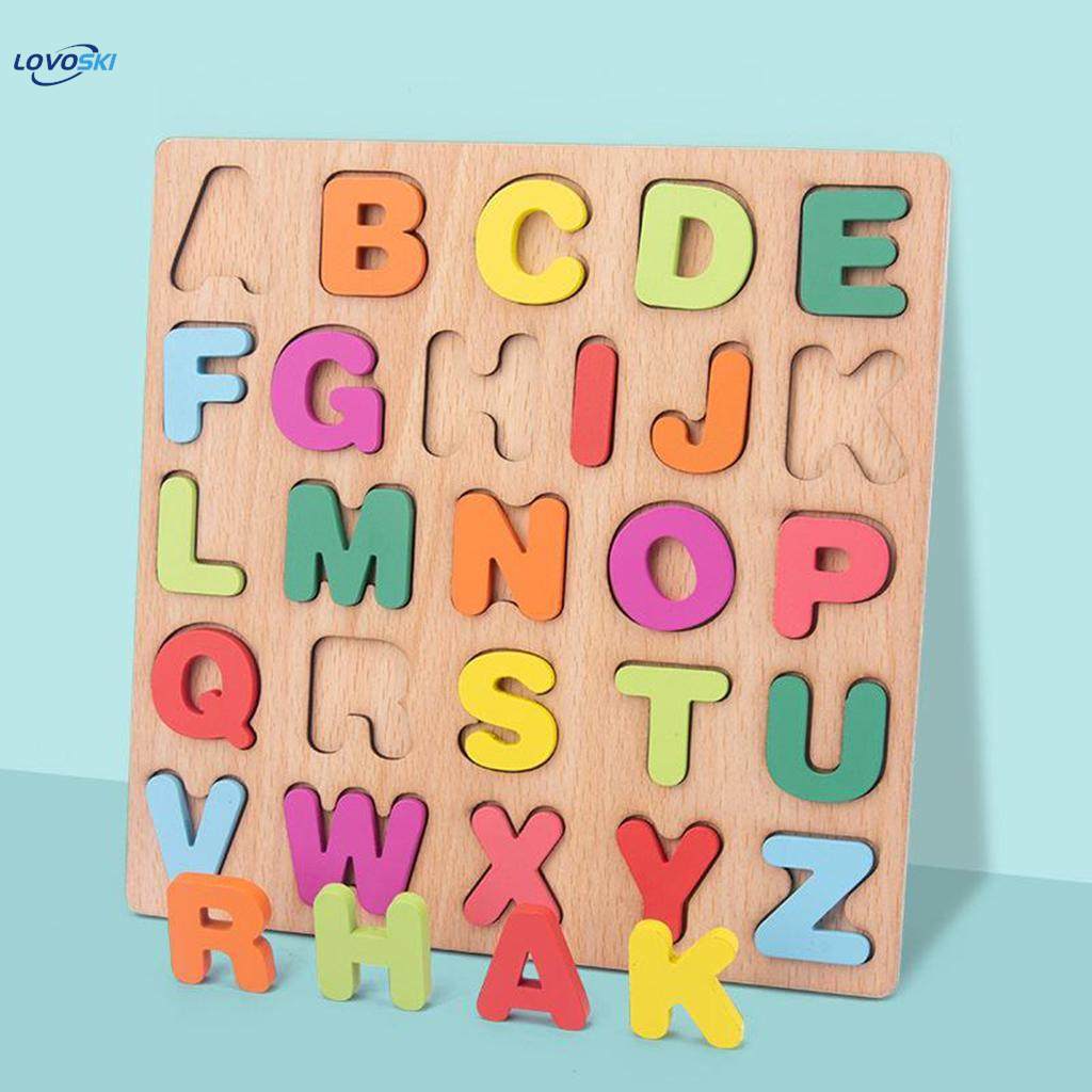 Wooden Toy Small abc (Small Plate) - Image 2