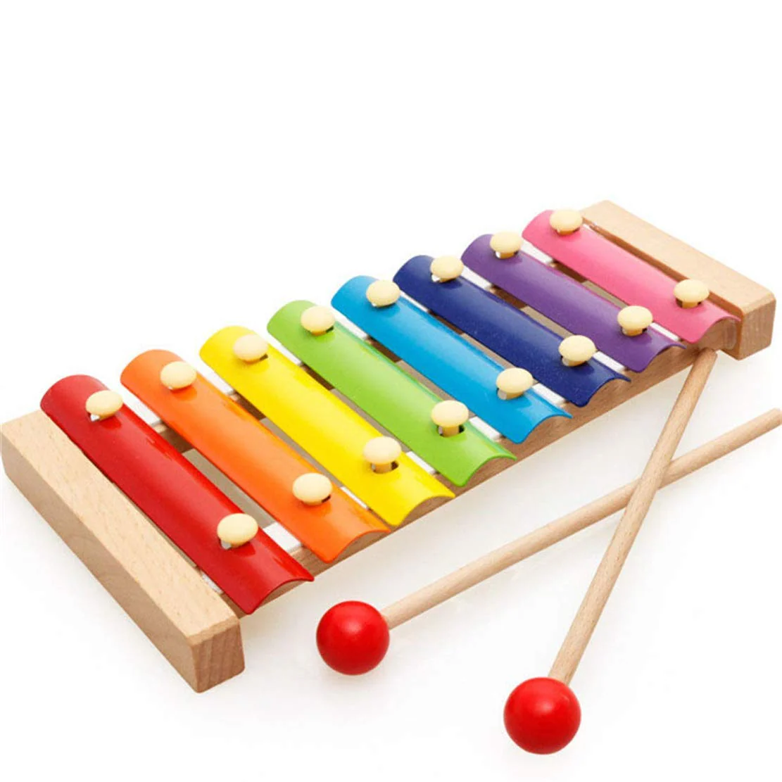 Wooden Xylophone with 8 Notes Musical Toy - Image 2